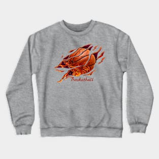 basketball Crewneck Sweatshirt